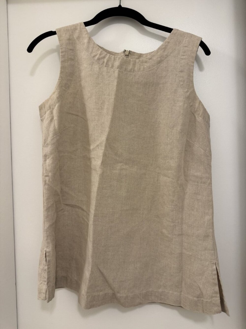 Hanna Andersson Oatmeal Sleeveless Top Size M